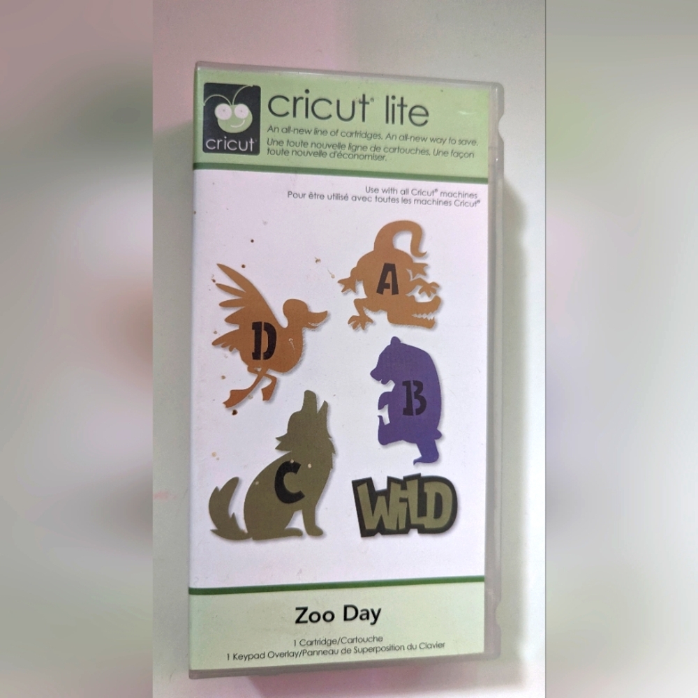 Cricut Lite Zoo Day cartridge